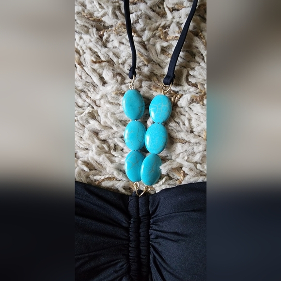 Ralph Lauren Black One Piece Swimsuit - Picture 2 of 6